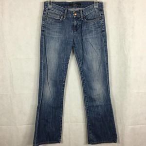 Joe's Jeans Womens Sz 25 Light Wash Stretch Provocateur Boot‎ Cut Jeans